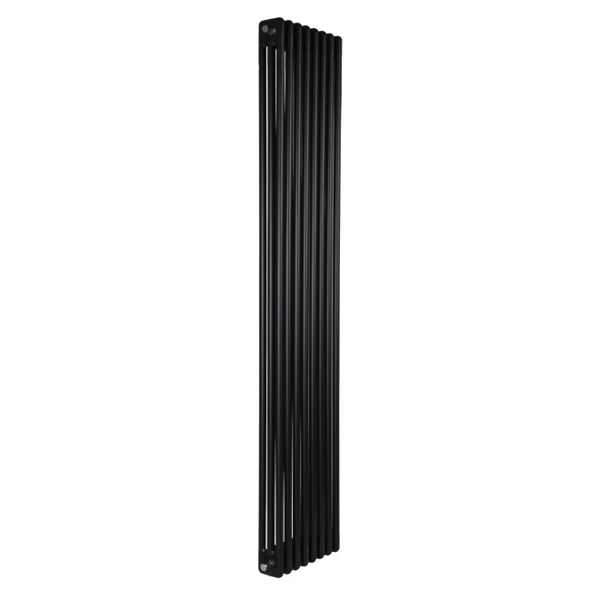 Трубчатый радиатор Column 3 1800×380 нижняя подк., черный
