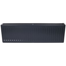 Сталевий радіатор Warm Well тип 22 300×1800 мм Графітовий підкл. нижнє