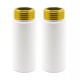 Комплект удлинителей NAVIN M22×1,5×1/2", 50 мм, белый, 2 шт