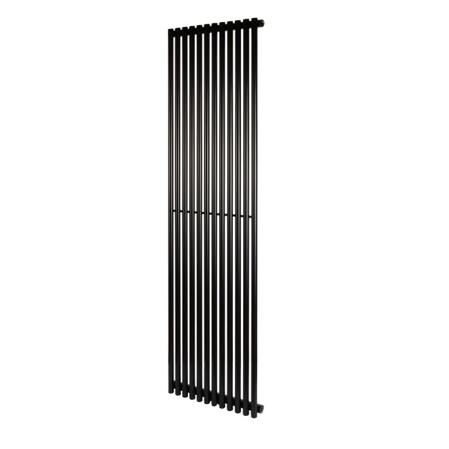 Дизайнерський вертикальний радіатор Praktikum 1800×463, нижнє підк.