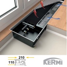 Радиатор в пол Kermi Ascotherm KRN81 210 110 2250