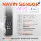 Електрична рушникосушка NAVIN Авангард X 480х1000 Sensor з WI-FI правобічна, чорний муар