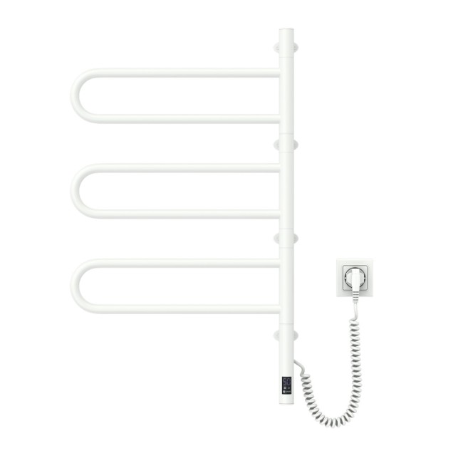 Полотенцесушитель Fouette 480х800 Sensor с таймером, белый 12-112033-4880