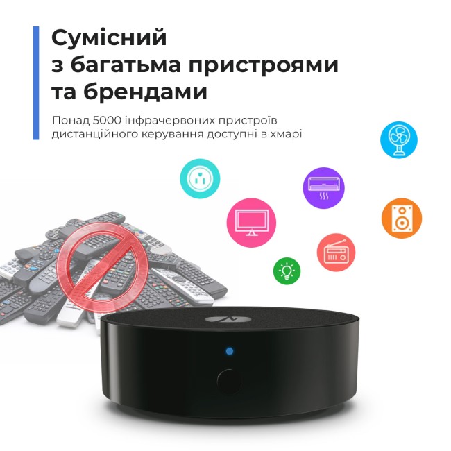 ИК-пульт дистанционного управления с Wi-Fi, NAVIN IR-16