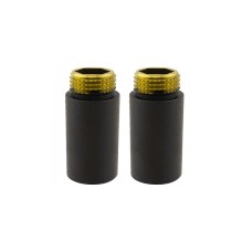 Комплект удлинителей NAVIN ВЗ (M22" x 1/2") 40 mm, черный муар (2 шт)