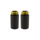 Комплект удлинителей NAVIN ВЗ (M22" x 1/2") 40 mm, черный муар (2 шт)
