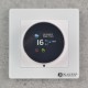 Терморегулятор для теплого пола EH20R-16A Wi-Fi Tuya, белый с внешним датчиком температуры