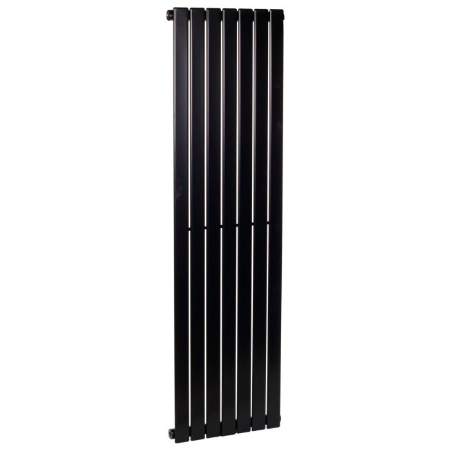 Дизайнерский вертикальный радиатор Blende 1400×394, нижнее подк.