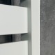 Електрична рушникосушка NAVIN Largo 1100х500 Sensor з Wi-Fi, широка правобічна, білий оксамит