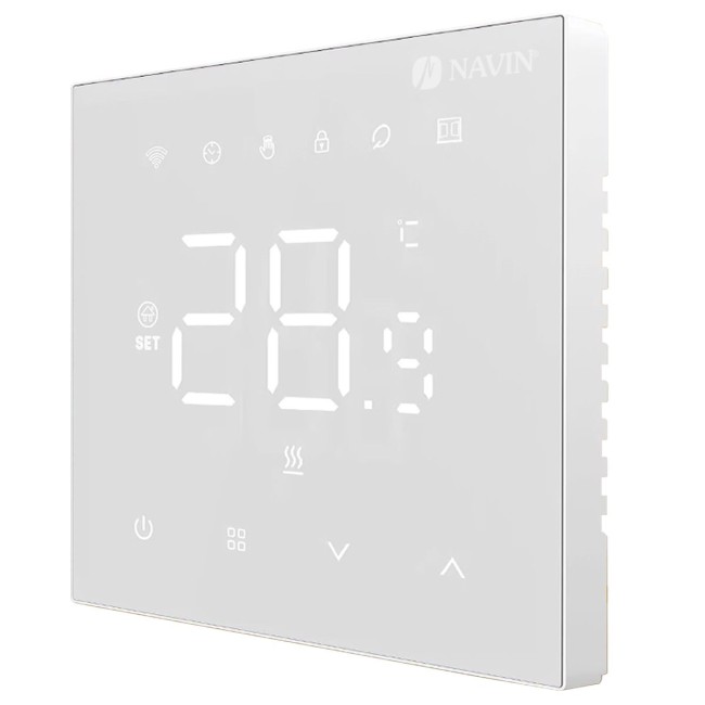 Терморегулятор для отопительного котла NAVIN WT410 W-3А с Wi-Fi