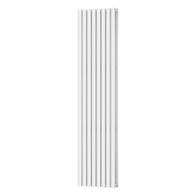 Вертикальный радиатор Ellipse Double 480х1800-8, anticor, белый