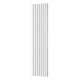 Вертикальный радиатор Ellipse Double 480х1800-8, anticor, белый