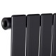 Дизайнерский вертикальный радиатор Blende 1400×394, нижнее подк.