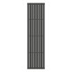 Вертикальный радиатор Ellipse 480х1800-8, anticor, черный муар