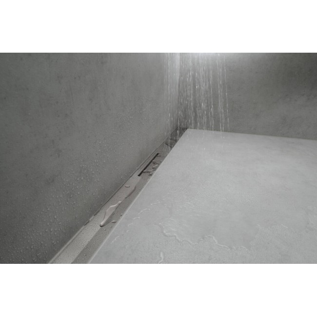 Зовнішня частина зливу hansgrohe для душу 700 мм RainDrain Flex Wall 56050000 хром