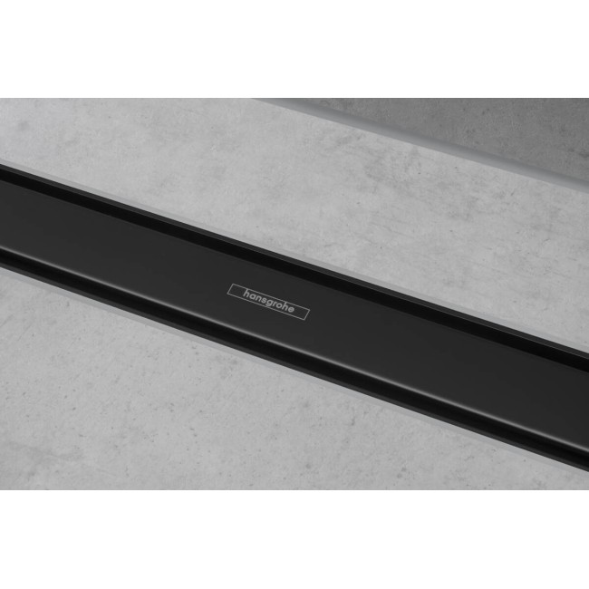 Внешняя часть слива hansgrohe для душа 700 мм RainDrain Match 56037700 белый матовый