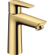 Змішувач hansgrohe Talis E для раковини із середнім виливом і зливним гарнітуром, золото 71710990