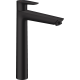 Змішувач hansgrohe Talis E для раковини з високим виливом та зливним гарнітуром, чорний матовий 71716670