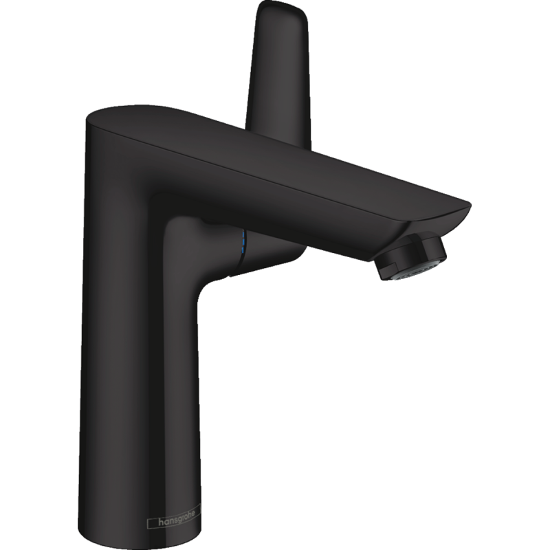 Змішувач hansgrohe Talis E для раковини із зливним гарнітуром, чорний матовий 71754670