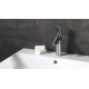 Змішувач hansgrohe Talis Select S для раковини із середнім виливом і зливним гарнітуром, хром 72042000