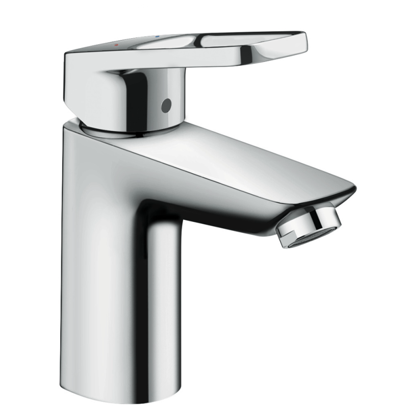 Змішувач hansgrohe Logis loop для раковини із середнім зливом і зливним гарнітуром, хром 71151000