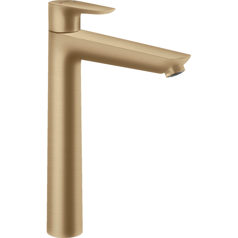 Змішувач hansgrohe Talis E для раковини з високим виливом та зливним гарнітуром, бронза матовий 71716140