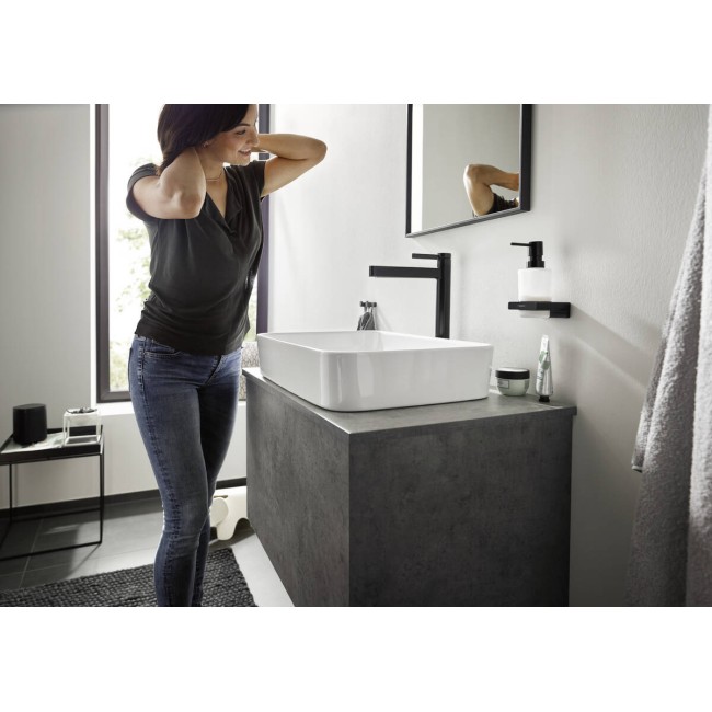 Змішувач hansgrohe Finoris для раковини із зливним гарнітуром, хром 76070000