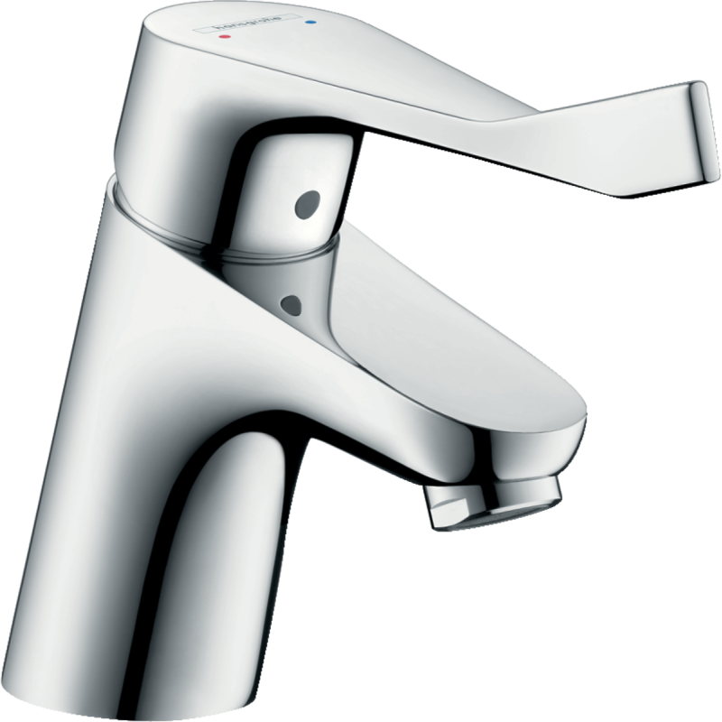 Змішувач hansgrohe Focus для раковини з довгою ручкою і без зливного гарнітура, хром 31914000
