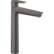 Змішувач hansgrohe Talis E для раковини з високим виливом та зливним гарнітуром, чорний матовий хром 71716340