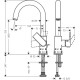 Змішувач hansgrohe Vernis Shape для раковини із зливним гарнітуром, хром 71564000