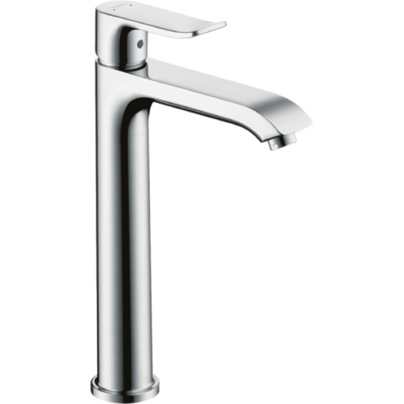 Змішувач hansgrohe Metris для раковини без донного клапана, хром 31185000