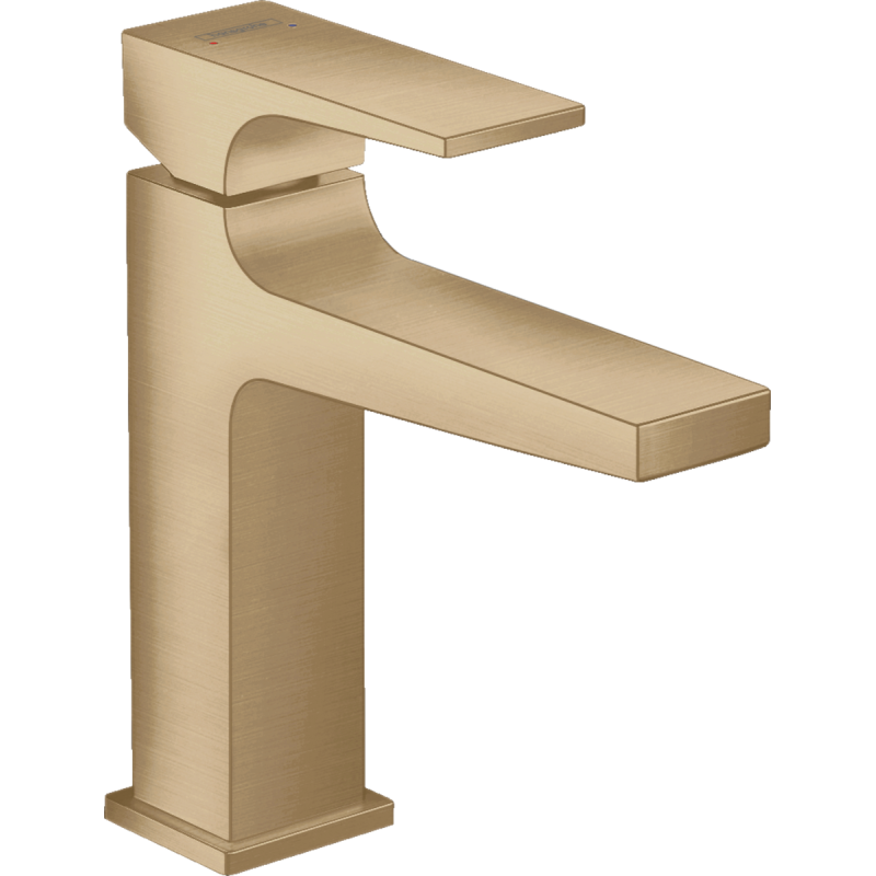 Змішувач hansgrohe Metropol для раковини із зливним клапаном Push-Open 32507140 бронза