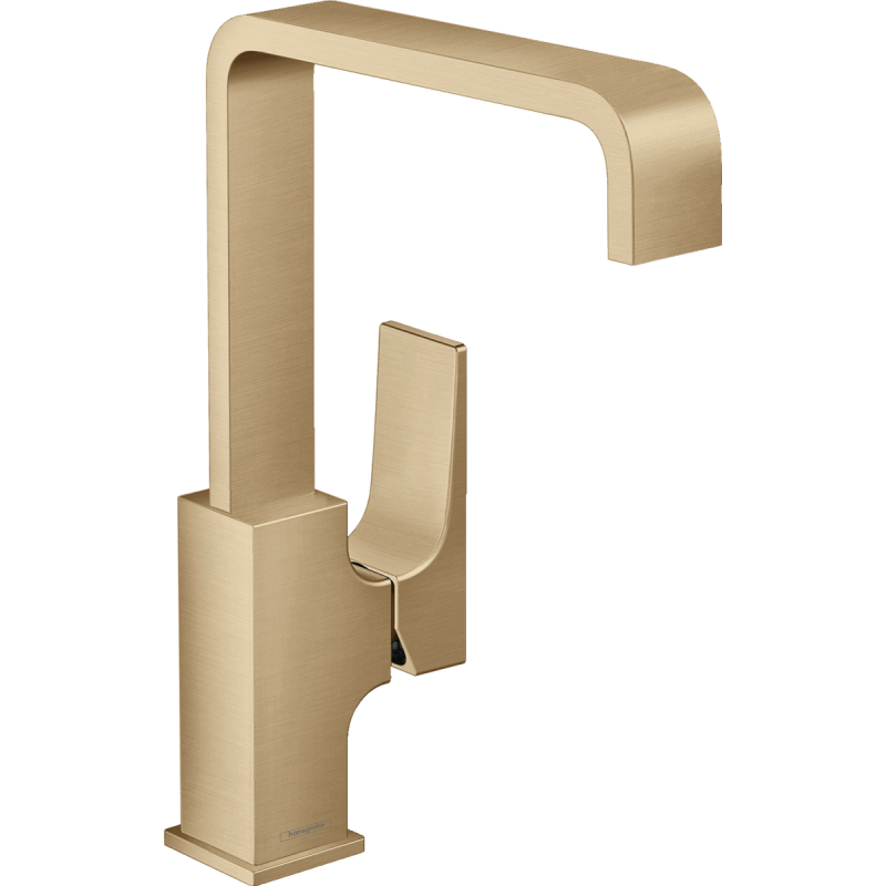 Змішувач hansgrohe Metropol для раковини із зливним клапаном Push-Open 32511140 бронза
