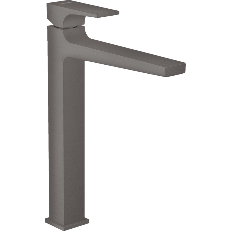 Змішувач hansgrohe Metropol для раковини із зливним клапаном Push-Open 32512340 чорний матовий хром