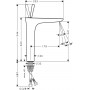 Змішувач hansgrohe PuraVida для раковини у формі тазу, хром 15072000