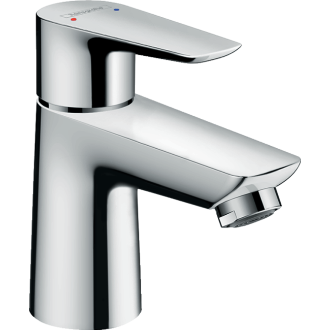 Смеситель hansgrohe Talis E для раковины со сливным клапаном Push-Open, хром 71701000