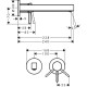 Змішувач hansgrohe Finoris для раковини, білий матовий 76050700