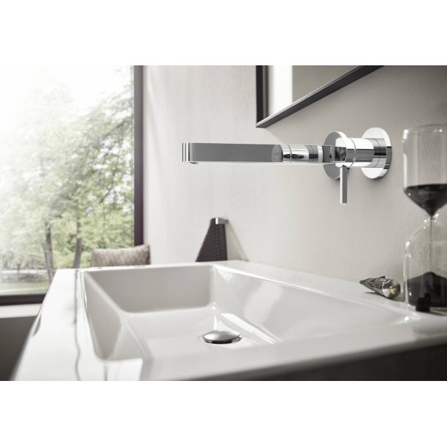Змішувач прихованого монтажу hansgrohe Finoris 76050000 з виливом 22.8 см, хром