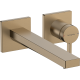 Змішувач hansgrohe Tecturis E для раковини прихованого монтажу, бронза 73051140