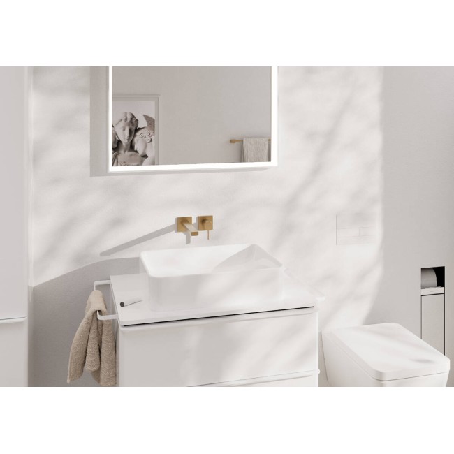 Змішувач hansgrohe Tecturis E для раковини прихованого монтажу, бронза 73051140