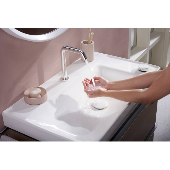 Змішувач hansgrohe Tecturis S CoolStart для раковини з зливним гарнитуром, хром 73353000