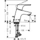 Смеситель hansgrohe Focus для раковины 31951000