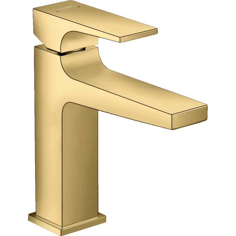 Змішувач hansgrohe Metropol для раковини із зливним клапаном Push-Open 32507990 золото