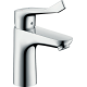 Змішувач hansgrohe Focus для раковини з довгою рукояткою та зливним гарнітуром, хром 31911000