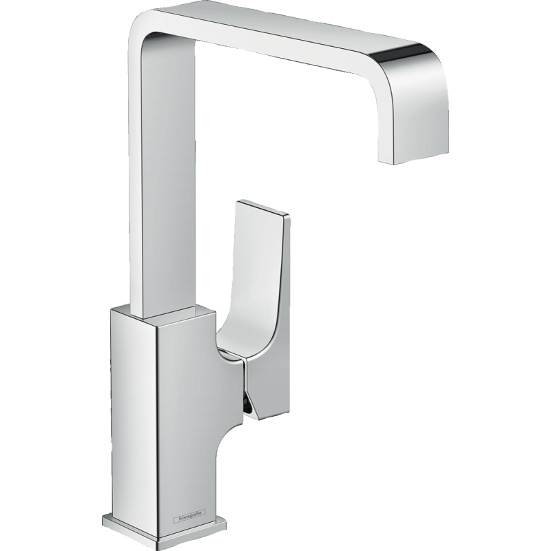 Змішувач hansgrohe Metropol для раковини із зливним клапаном Push-Open 32511000 хром