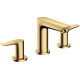 Змішувач hansgrohe Talis E на три отвори з донним клапаном, золото 71733990