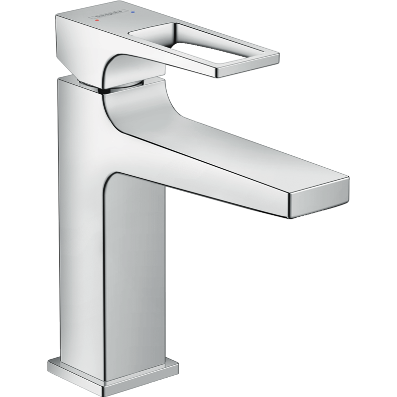Змішувач hansgrohe Metropol для раковини з зливним клапаном Push-Open 74507000