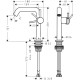 Змішувач hansgrohe Tecturis S CoolStart EcoSmart+ для раковини зі зливним гарнітуром, хром 73340000