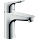 Змішувач hansgrohe Focus для раковини, 100 LowFlow без зливного гарнітура, хром 31513000