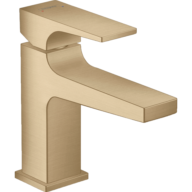 Змішувач hansgrohe Metropol для раковини з донним клапаном Push-Open 32500140 бронза